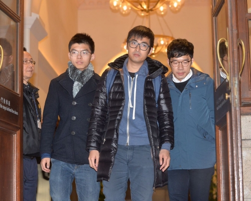 律政司歡迎終審法院對黃之鋒和周永康、羅冠聰裁決。