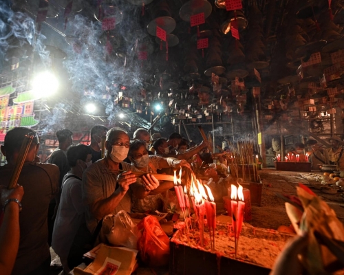 長洲舉行太平清醮。資料圖片