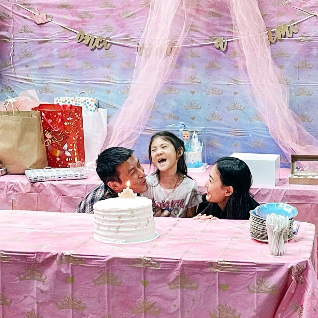 陳冠希囡囡日前五歲生日。