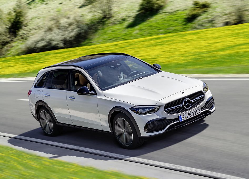 Benz全新C-Class All-Terrain 4Matic造型出众，或许会为新车系开拓新市场。