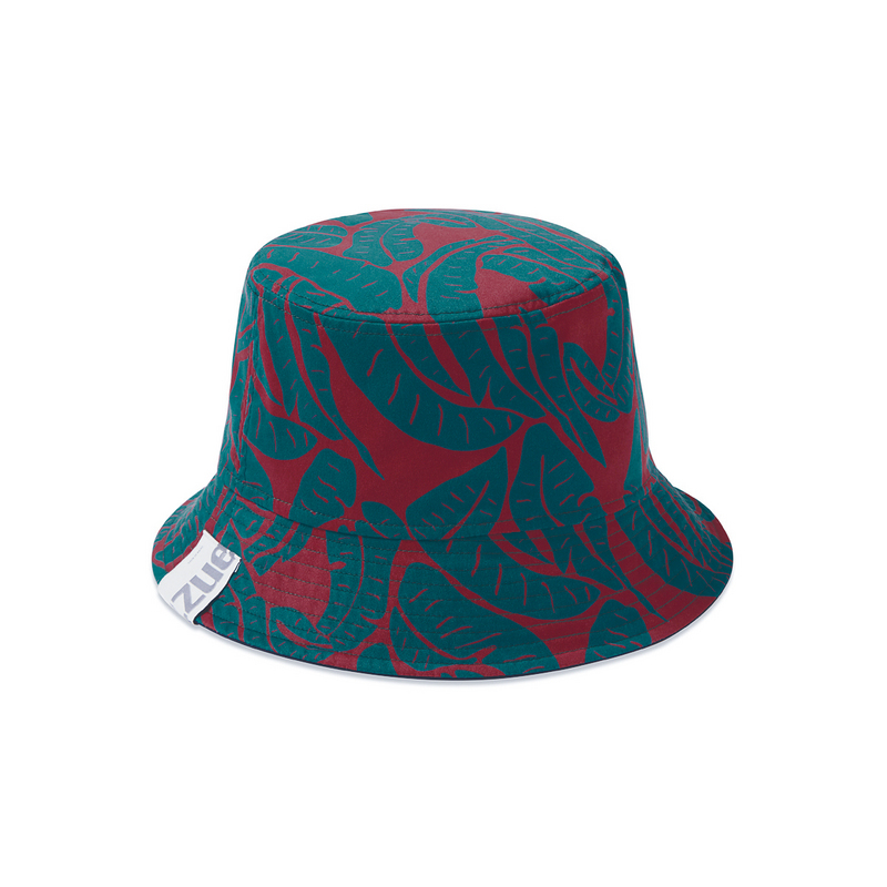 ●印花双面渔夫帽。