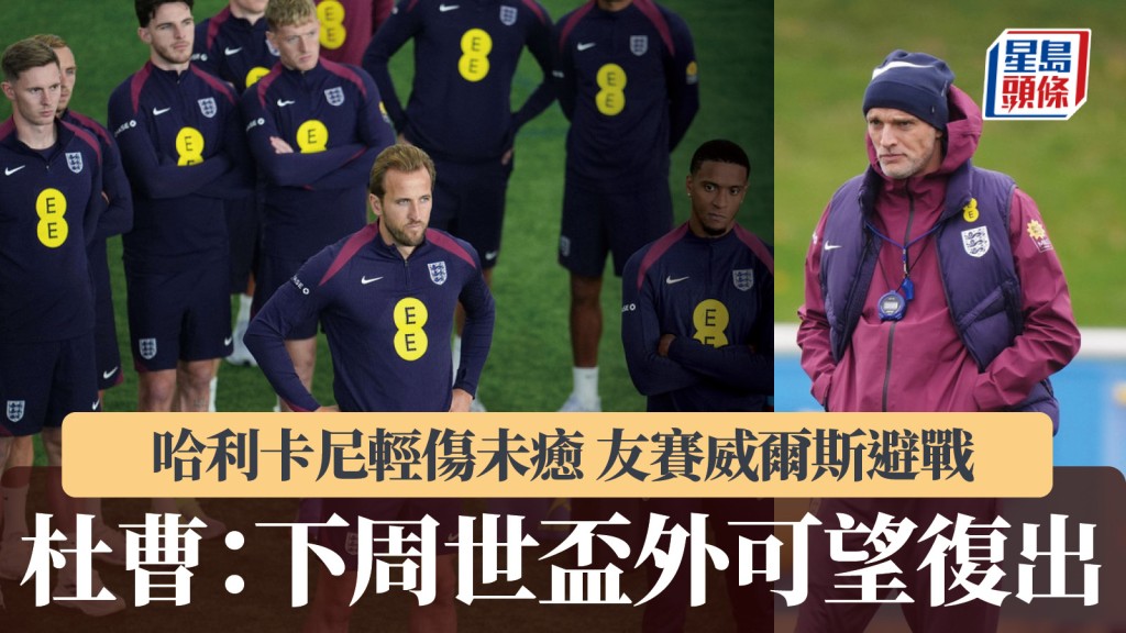 哈利卡尼輕傷未癒 友賽威爾斯避戰。美聯社