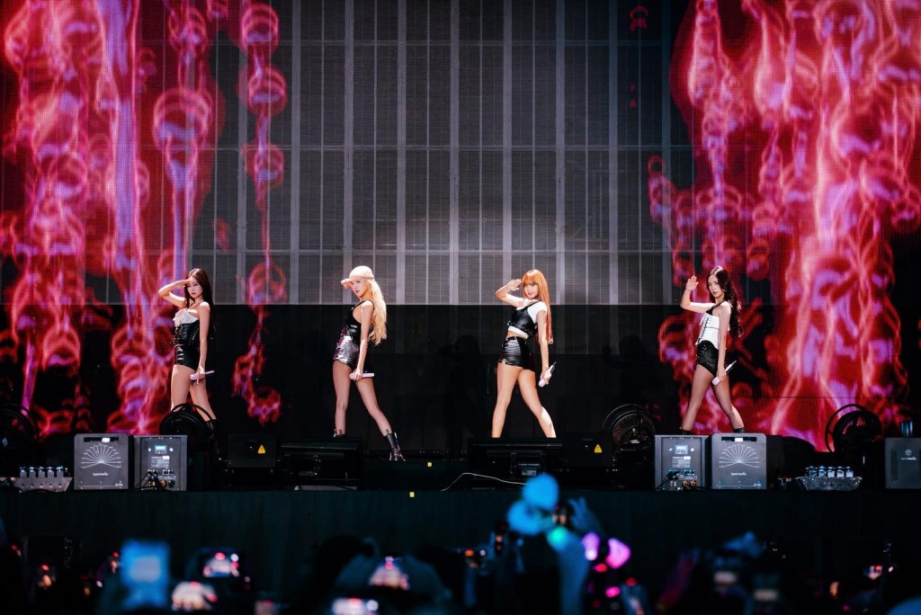 BLACKPINK昨日起在曼谷舉行3場巡唱。