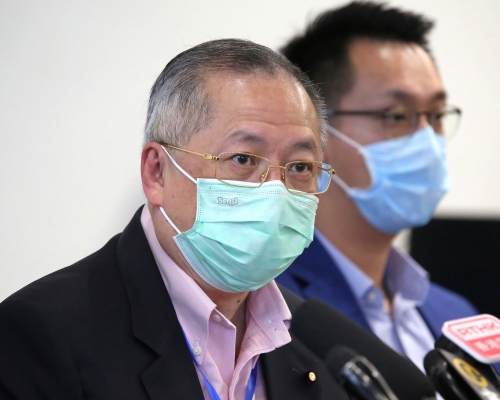 張宇人指,已向政府反映飲食業界不希望延長禁令。
