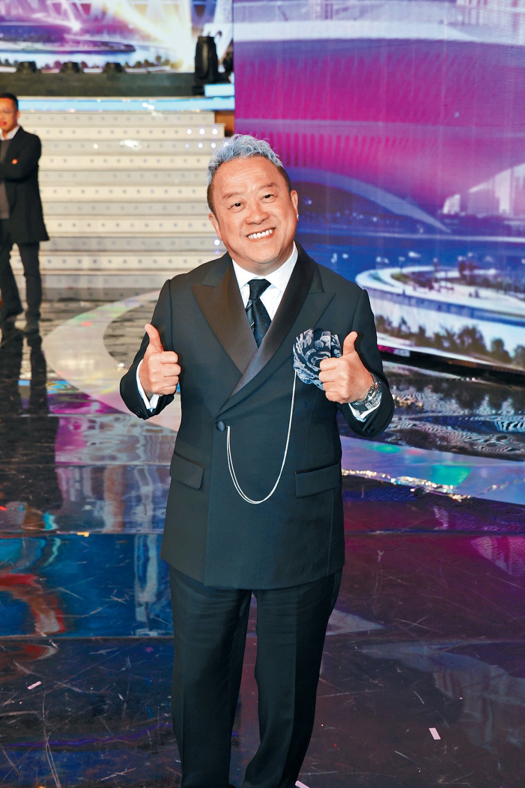 曾志伟将卸任TVB总经理，有指今晚的《万千星辉颁奖典礼2025》特别增设一个环节答谢他。