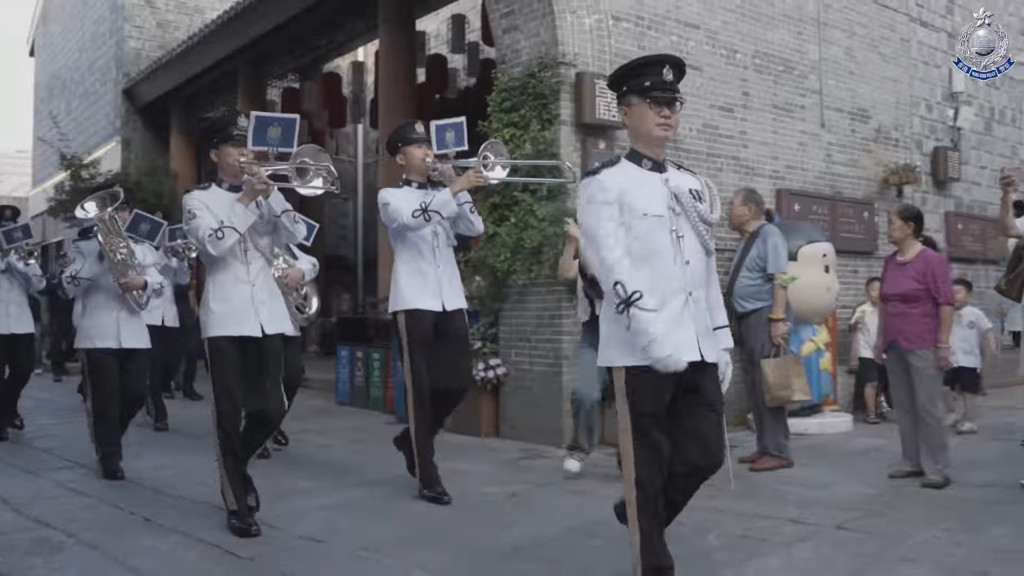 香港警察銀樂隊5月26至28日在武漢演出，是內地與香港全面恢復人員往來後，警察銀樂隊首次到內地演出，成功以音樂把漢港人民的心扣得更緊，為鄂港譜出新篇。香港警察Fb圖片