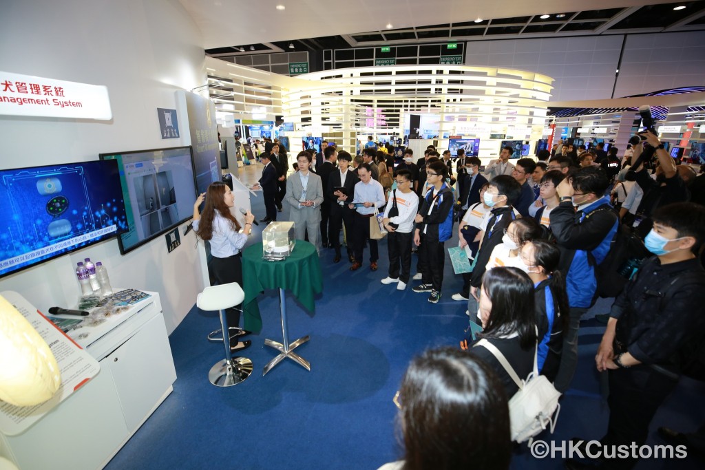 香港海關獲邀參加由4月13日至16日，一連四日舉行的創科界年度盛事「InnoEx 2024 香港國際創科展 」。海關FB圖片