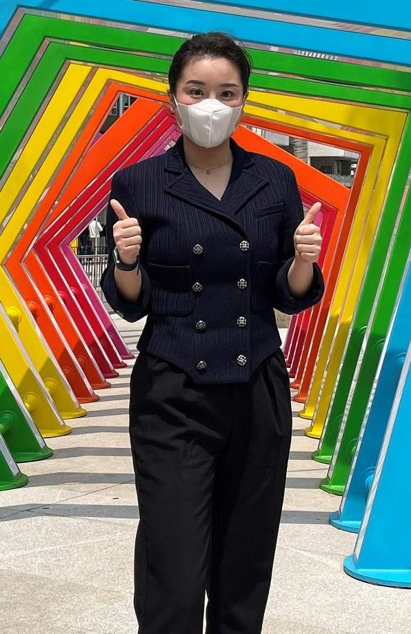 前華姐張慧雯向法律界進軍。
