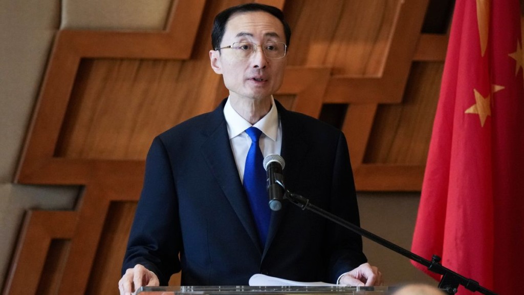 孙卫东被免去外交部副部长职务。中新社