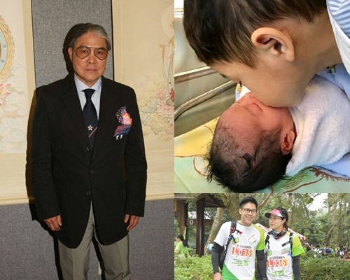 霍震霆話孫女搞唔搞百日宴，要問返阿仔霍啟剛同新抱郭晶晶。