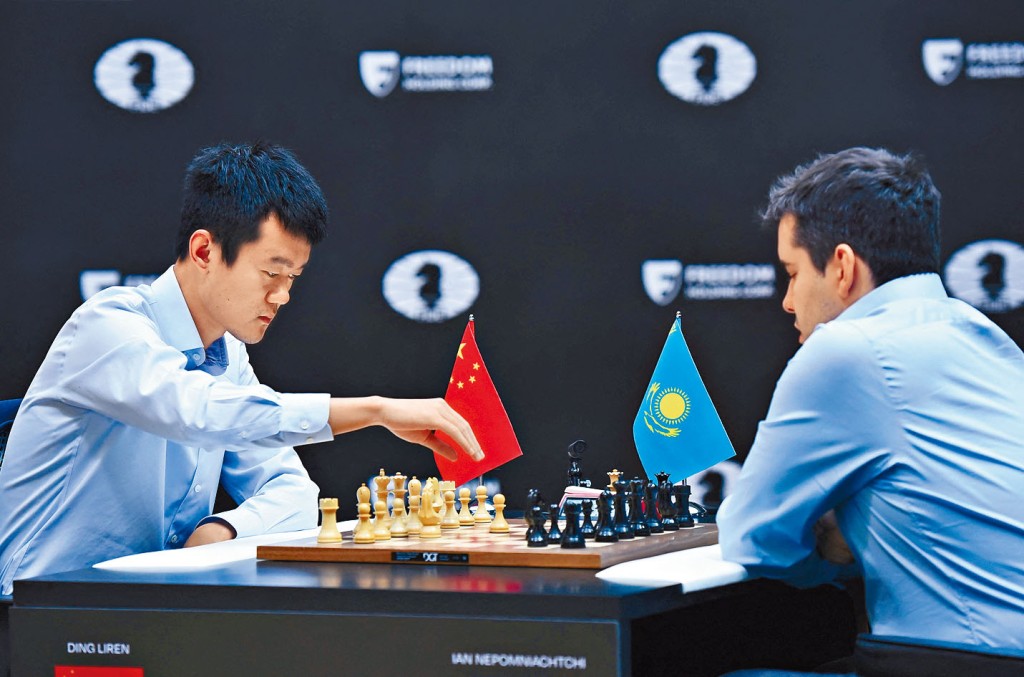 丁立人經過快棋加賽,戰勝俄棋手涅波姆尼亞奇。