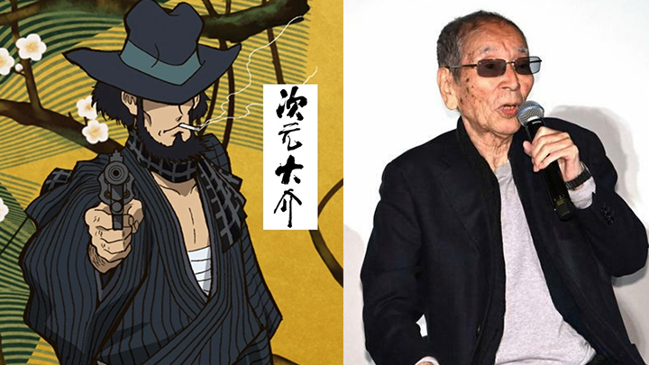《雷朋三世》神槍手次元大介的日本配音員小林清志,上月30日因肺炎病逝。