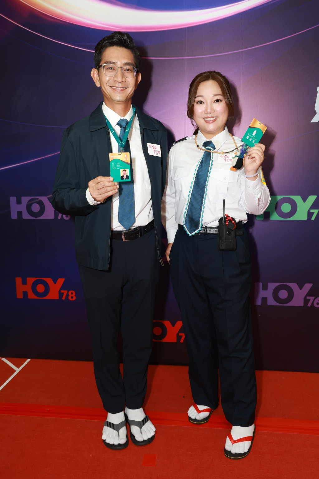 妹頭盧頌恩和李尚正於《你的保安李寶安》中擔正。
