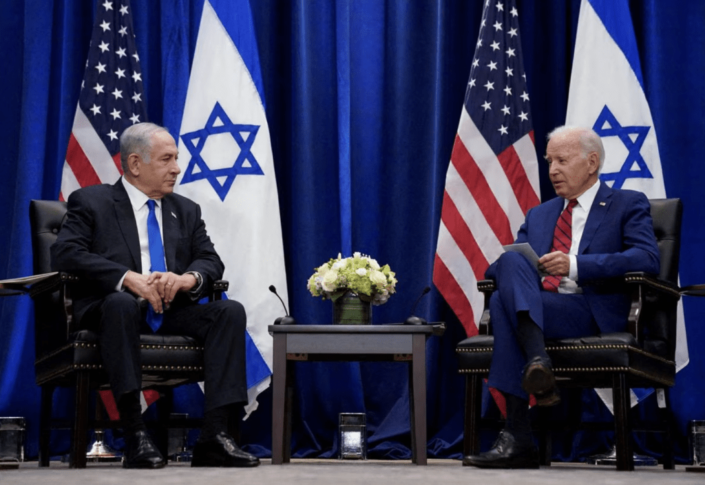 美國總統拜登在當地時間周二啟程前往以色列訪問一日，預計周三抵埗，以示支持以國及斡旋局勢。路透社資料圖片