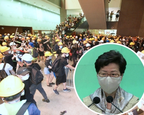 前監警會小組外國專家另發報告,林鄭月娥指有自由發表意見。