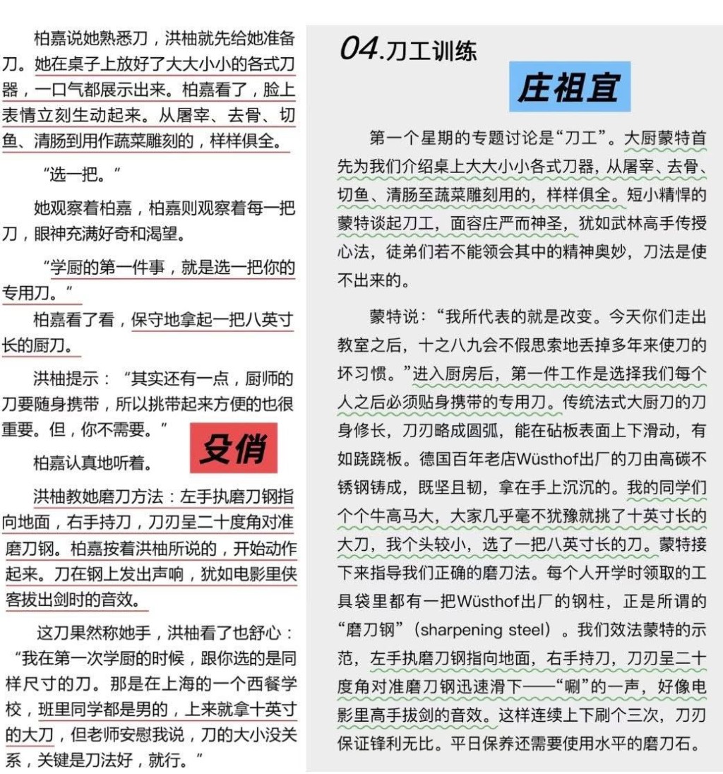 旅美台湾作家庄祖宜指著作遭中国大陆作家殳俏逐字抄袭。