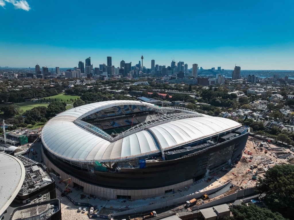 悉尼安联体育场(Allianz Stadium)。 官网图片 悉尼安联体育场(Allianz Stadium)。 官网图片