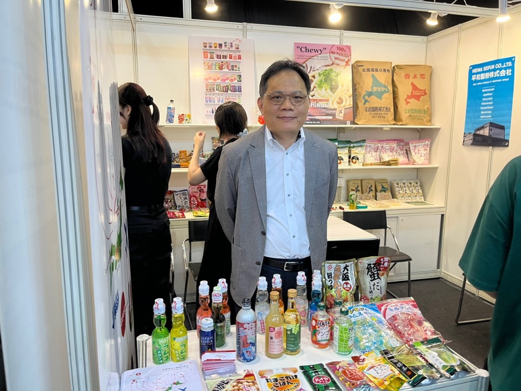 天長食品工業社長叶彬。