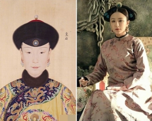 皇后年俸為銀子1000兩，大概有34萬元。網圖