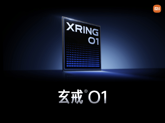 小米官宣自研手機晶片「玄戒O1」 。 小米官宣自研手機晶片「玄戒O1」 。