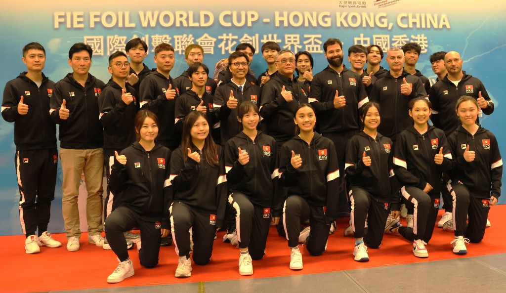香港將派出男女花劍手各30人參賽。（陸永鴻攝）