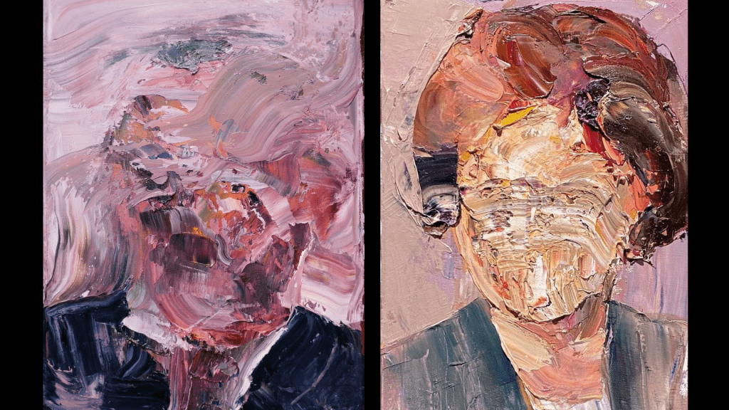 扭曲的臉孔，是否疫症下大家的心理寫照？