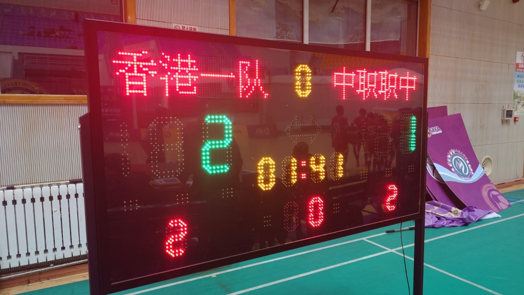 港隊U17A以2:1勝出。 港隊U17A以2:1勝出。