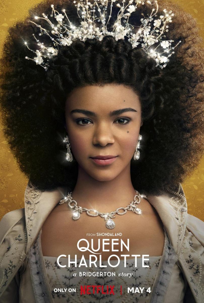 Netflix收视排行榜第五名是美剧《夏洛特王后：柏捷顿家族前传》（Queen Charlotte: A Bridgerton Story）。