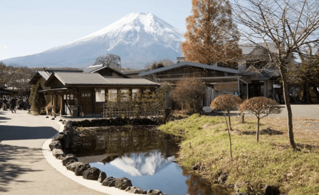 「忍野八海」的水源來自富士山的伏流水，一向以清澈見底、呈夢幻藍綠色著稱。日本觀光局圖片