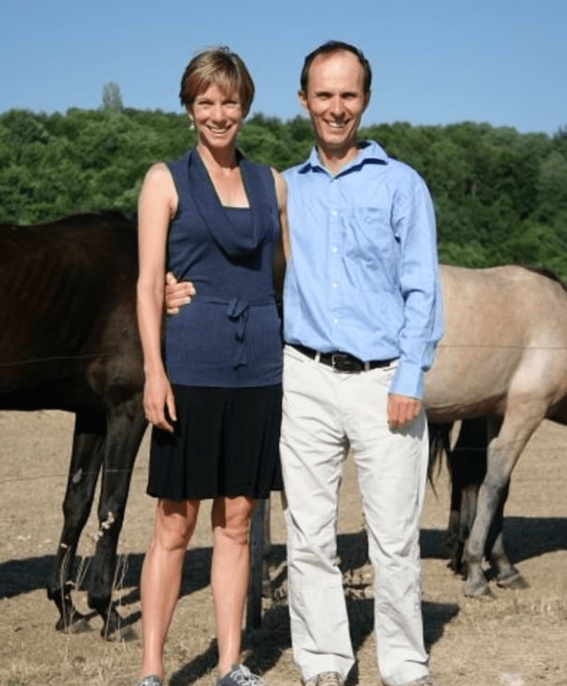 福克斯與丈夫范瑞瑟。福克斯社交平台 福克斯與丈夫范瑞瑟。福克斯社交平台