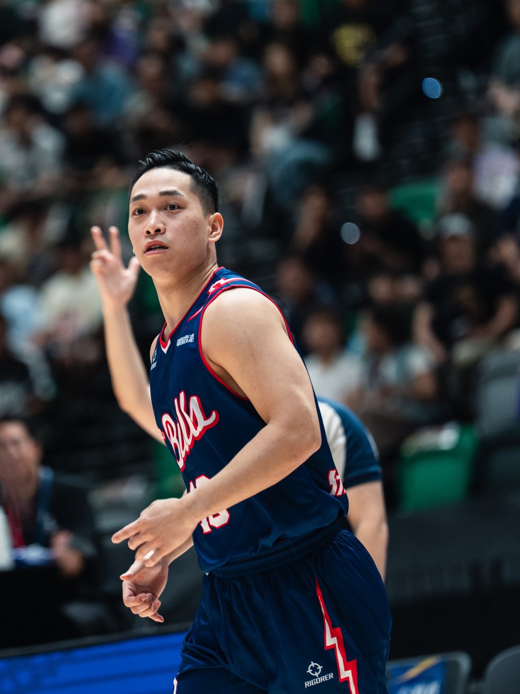 杨睿骐感激队友信任。香港金牛图片