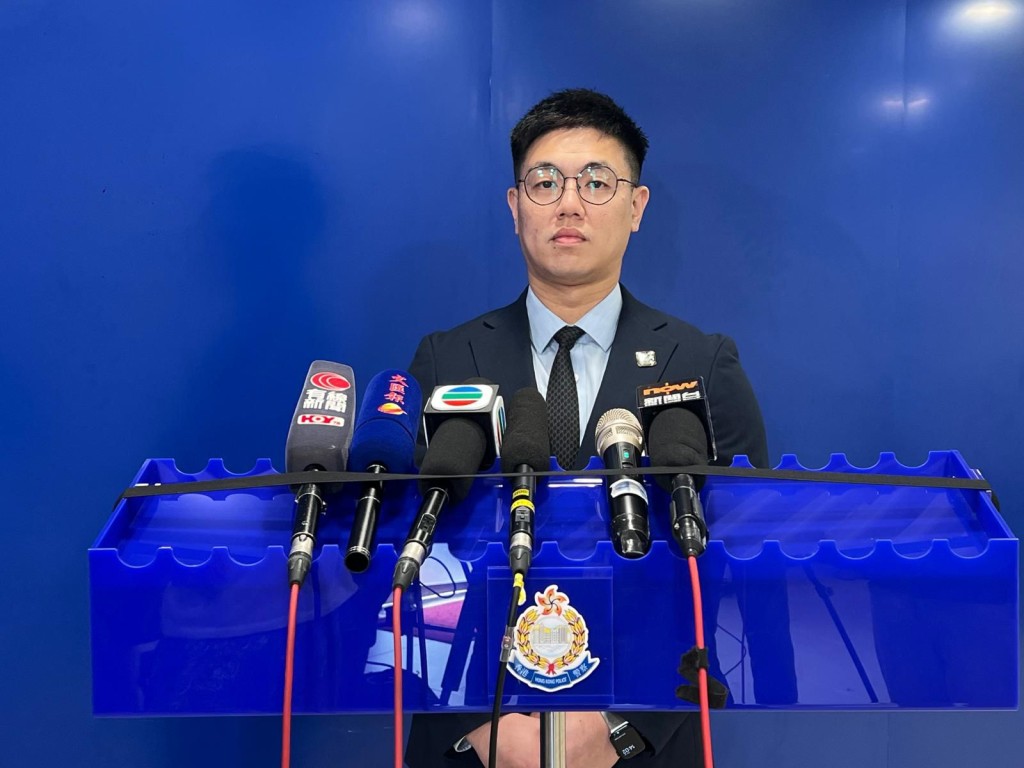 觀塘警區重案組第二隊偵緝督察張仲誠。