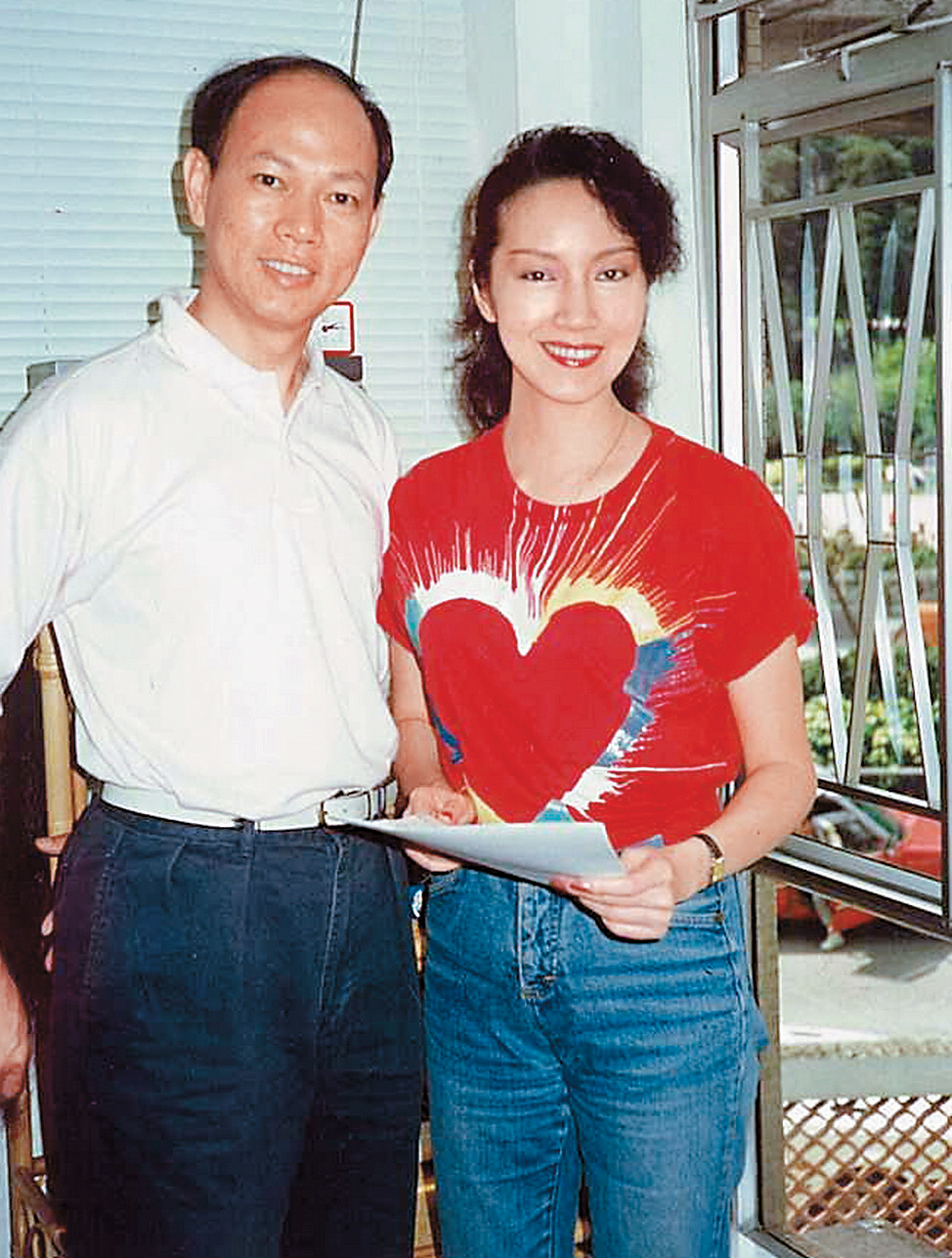 謝雪心(右)曾為「八和會館」副主席。
