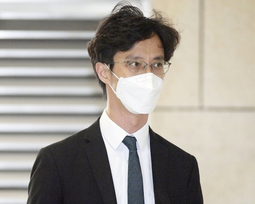 第3場宣誓中，包括初選案被告的西貢區議員柯耀林。資料圖片
