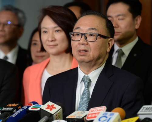 廖長江指民主派召開所謂會議絕對無合法性。