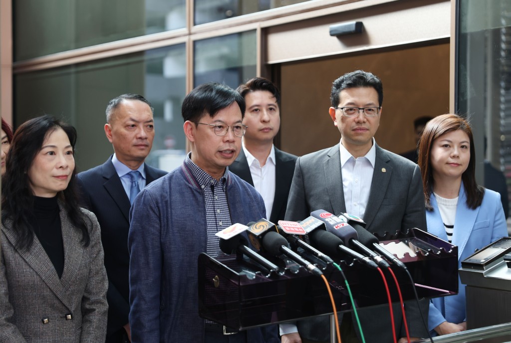陳振英表示，去年國家GDP增長為5%，並由出口帶動。何家豪攝