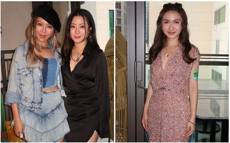 關楓馨今日出席活動,同場還有鍾舒漫及黎美言。