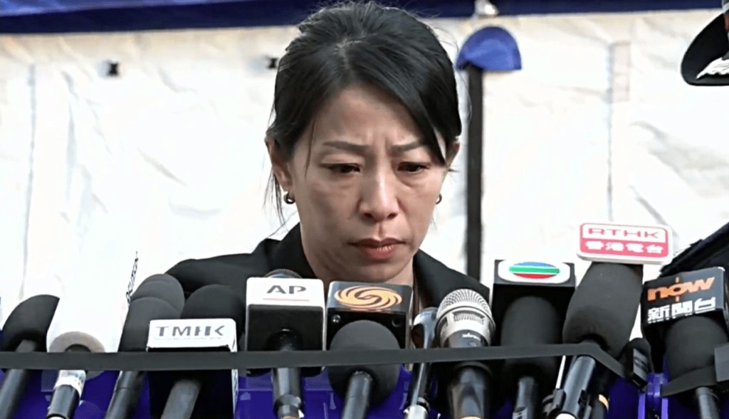 香港警務處傷亡查詢中心主管曾淑賢。