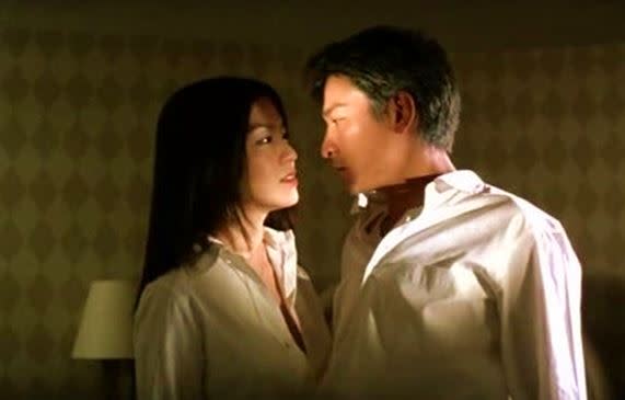 林熙蕾與劉德華拍《賭俠大戰拉斯維加斯》，有場色誘戲份。