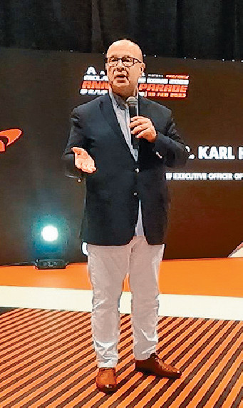 ■Adamas Motors的行政總裁Karl Hamer多謝一眾車主對代理的支持。