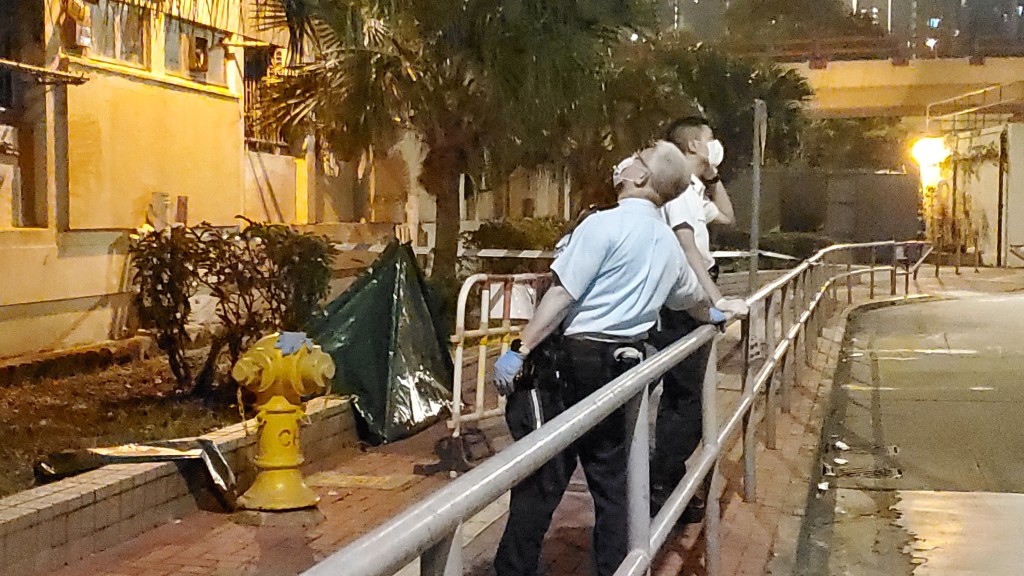 警員到場調查。
