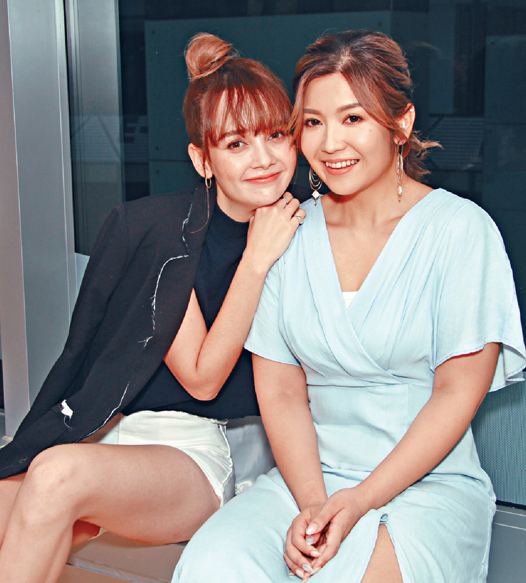 ■本身好friend的Asha和娟姐首次合作拍劇，可惜兩人對手戲不多。
