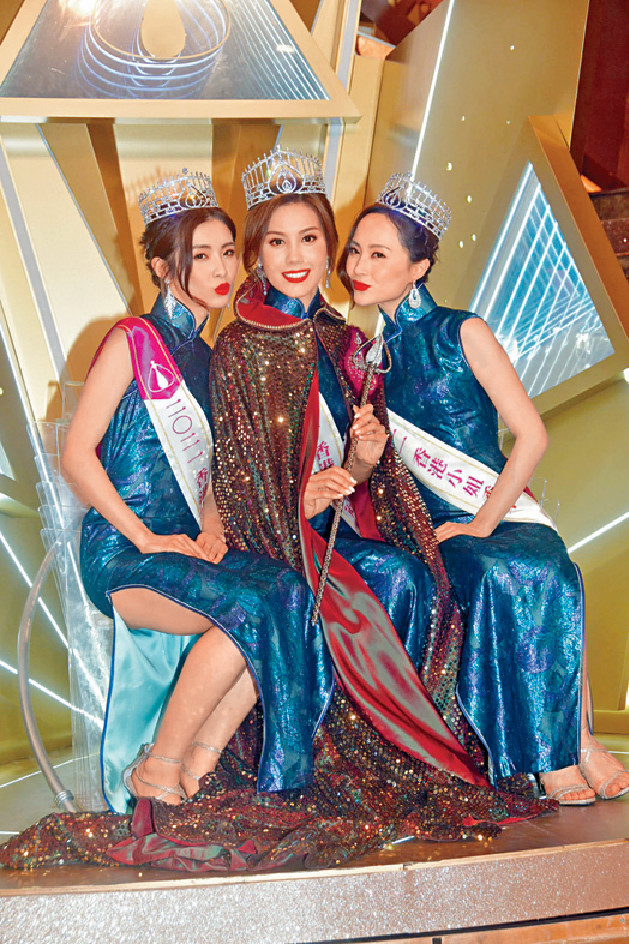 好高質素■（左起）梁凱晴、宋宛穎、邵初同樣擁有高學歷，絕對美貌與智慧並重。