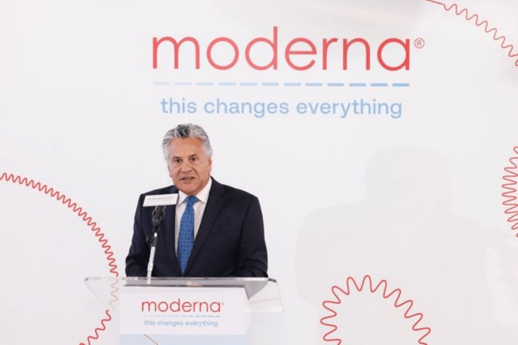 莫德纳全球高级副总裁兼新兴市场总经理 Patrick Bergstedt。
