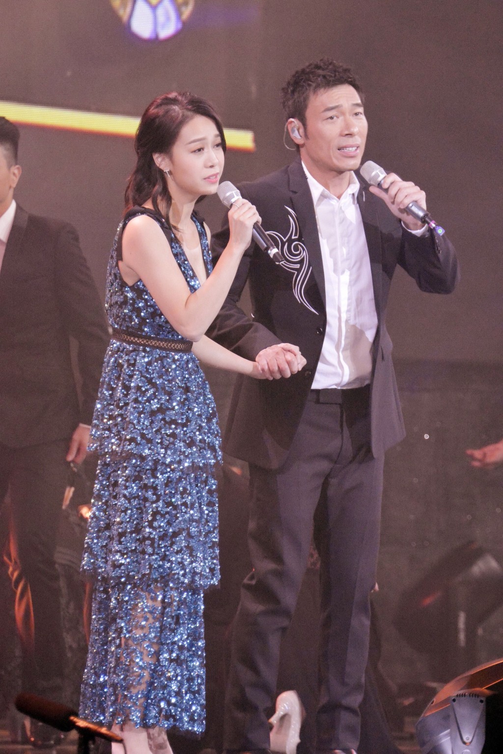 許志安與黃心穎曾在2018年的保良騷拖手合唱。