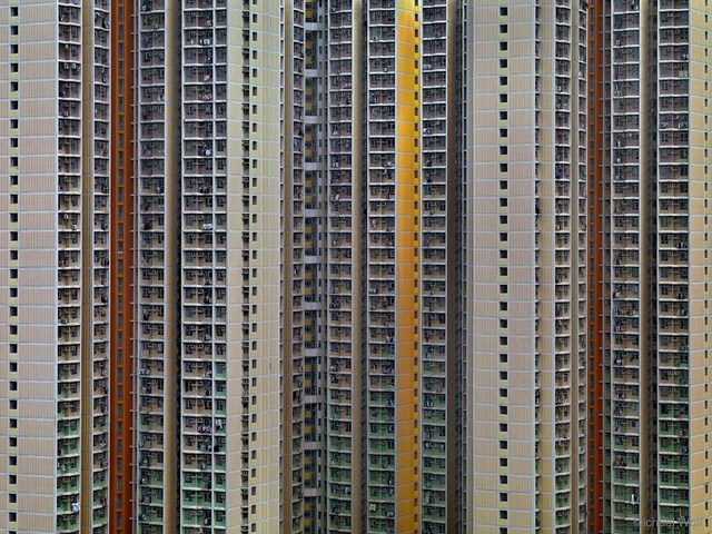 Michael Wolf的作品。  Photomichaelwolf.com圖