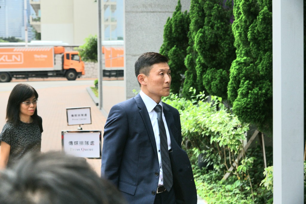 消防處副處長(行動)陳慶勇。何健勇攝 消防處副處長(行動)陳慶勇。何健勇攝