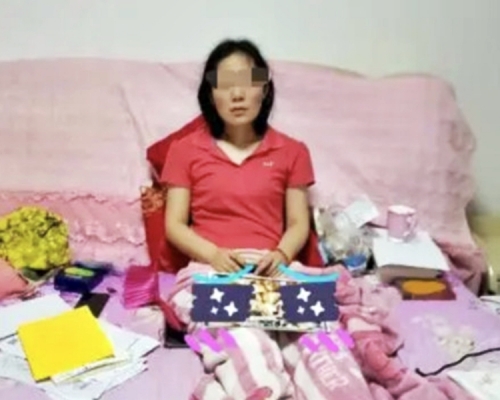 楊女被丈夫及奶奶打至傷殘,臥床至今。網圖