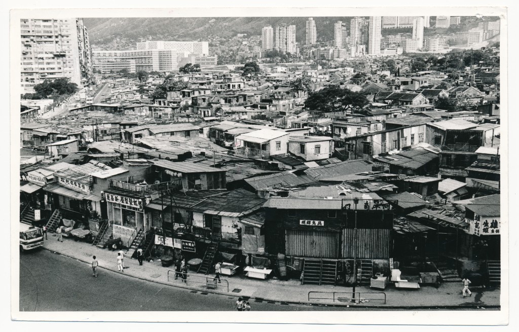 70年代九龙城寨旧貌。资料图片