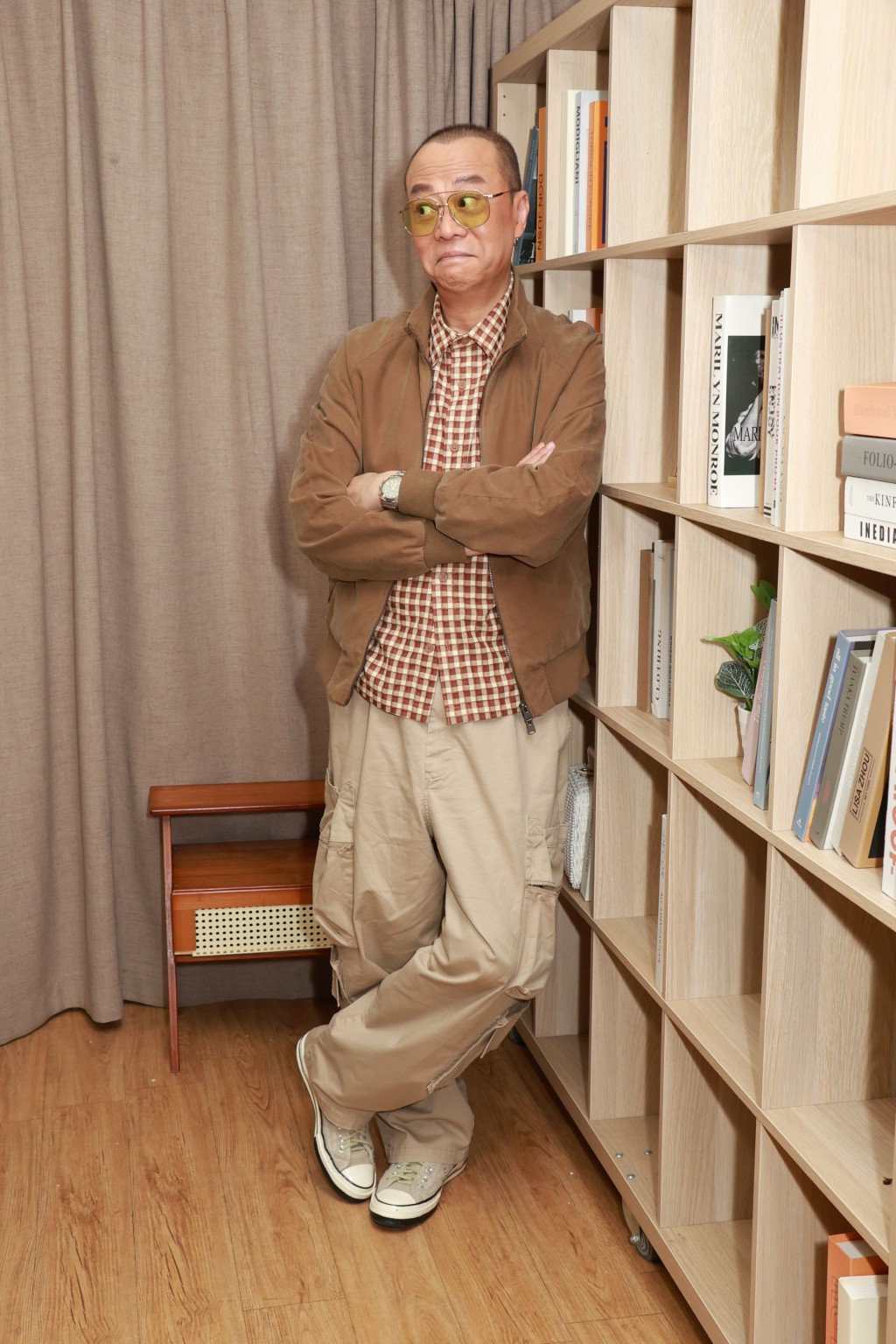 Bobby流露趣怪表情。